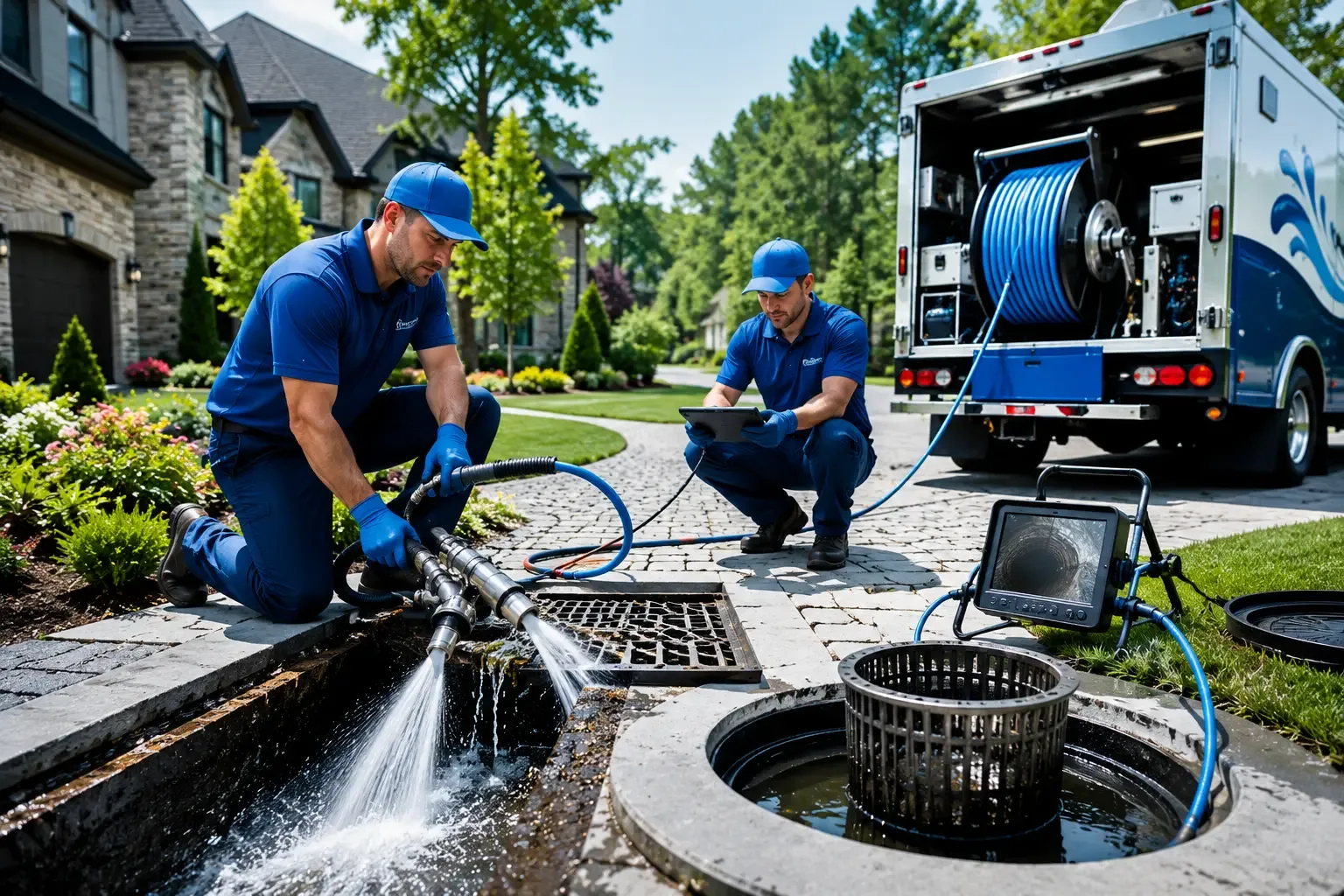 Local outdoor drain cleaning professionals in Highlands, NJ